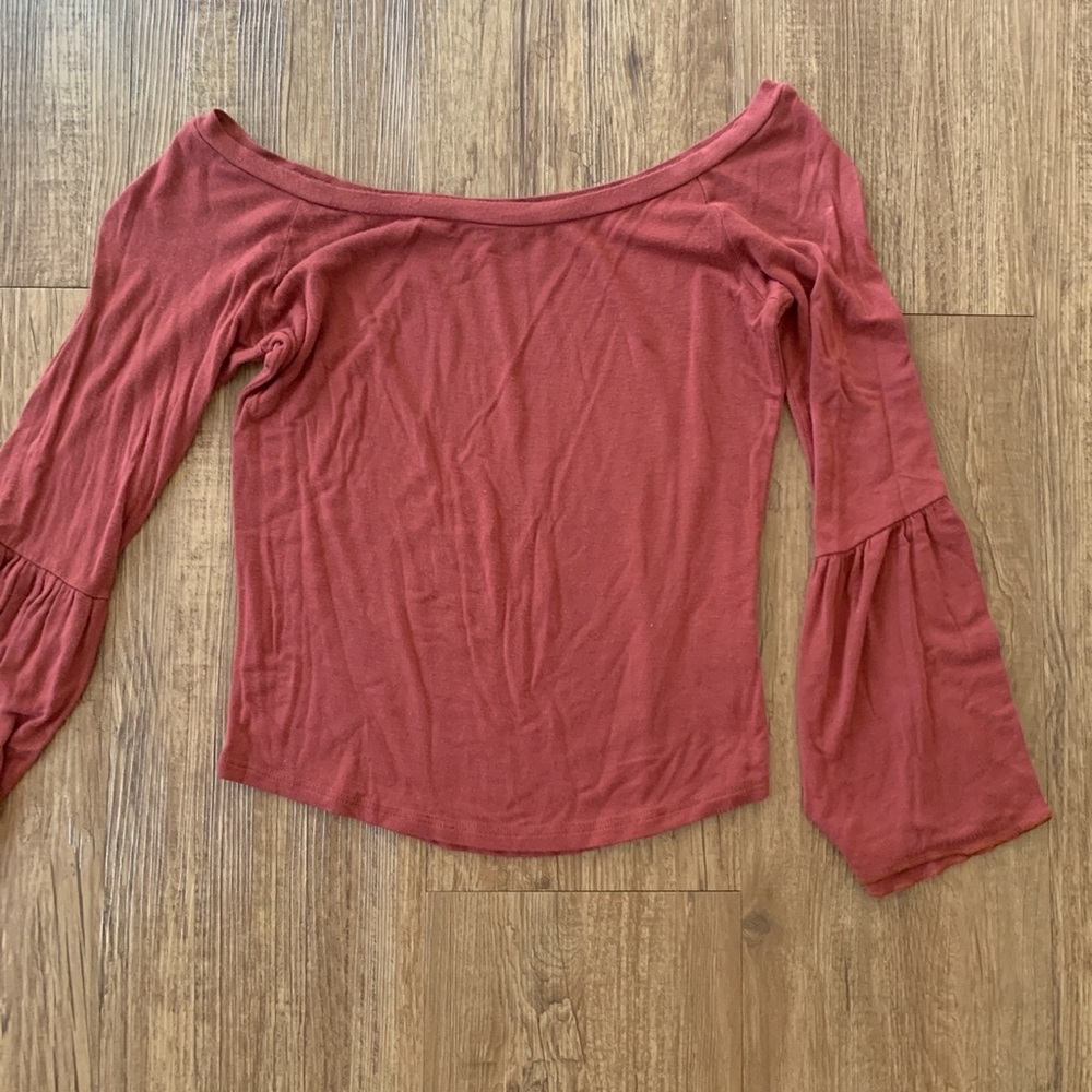 Off the shoulder shirt